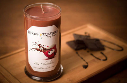 Hot Chocolate Treasure Candle