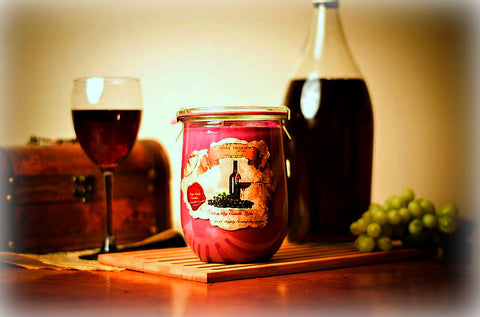 Wine by Candle light mega cash candle