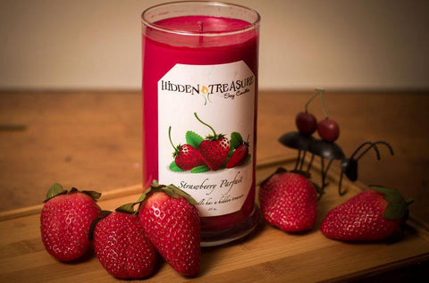 Strawberry Parfait Treasure candle