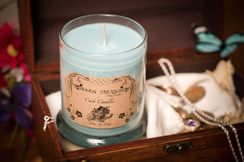 White Cloud Cash Candle $$